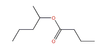 Pentan-2-yl butyrate